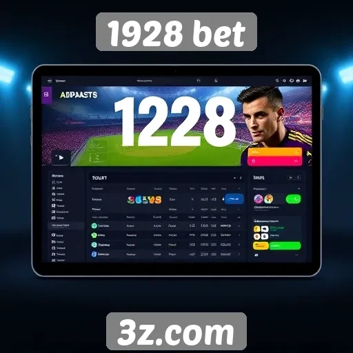 Interface e usabilidade da plataforma 1928 bet