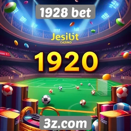 A variedade de jogos disponíveis na 1928 bet